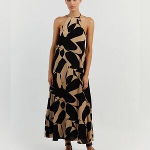 DISSH High Neck Maxi Dress